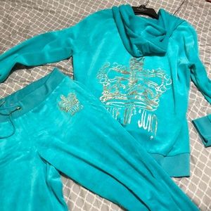 Juicy Coulter jogging suit.  size large